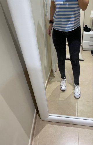 Pull&Bear Jeans Grises Talla 38