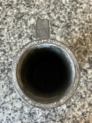 Jarra antigua de estaño macizo | Como nueva