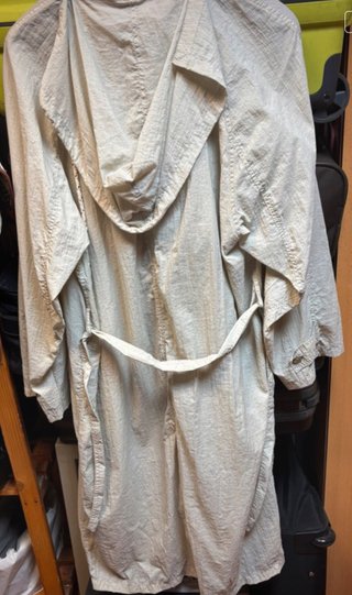 Gabardina ligera vintage Paul & Shark blanco crudo