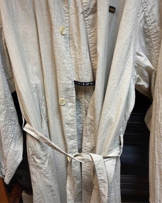 Gabardina ligera vintage Paul & Shark blanco crudo