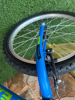 Bicicleta Infantil 20 Azul y Verde