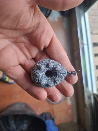 Plomo de pesca gripa