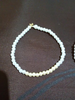 Pulseras de perlas blancas - Venta por unidad
