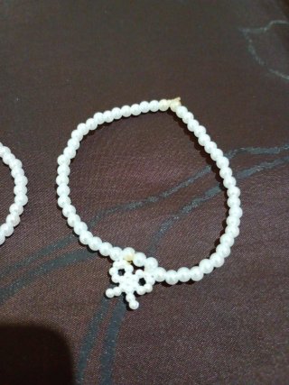 Pulseras de perlas blancas - Venta por unidad