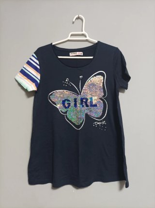 Camiseta niña desigual talla 13