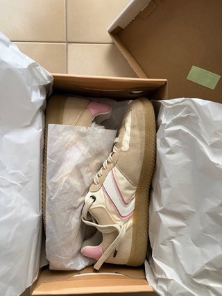 Sneakers donna Verbenas beige/rosa taglia 40