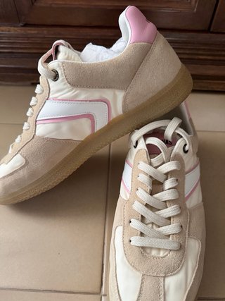 Sneakers donna Verbenas beige/rosa taglia 40