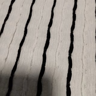 Vestido Sfera Rayas Negras Talla L