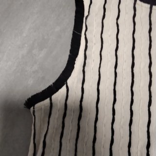 Vestido Sfera Rayas Negras Talla L