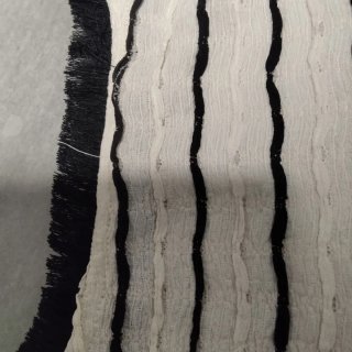 Vestido Sfera Rayas Negras Talla L