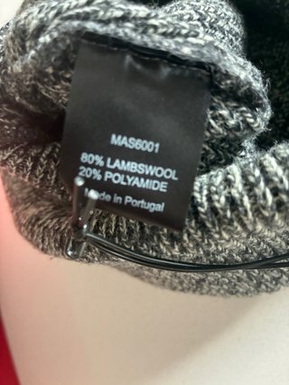 Gorro MA Strum Negro/Gris