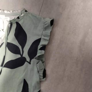 Vestido Sfera Largo Estampado Talla L