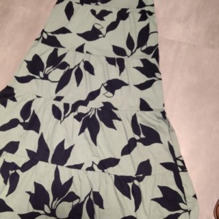 Vestido Sfera Largo Estampado Talla L
