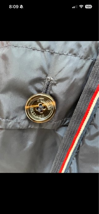 Chaqueta Moncler Azul