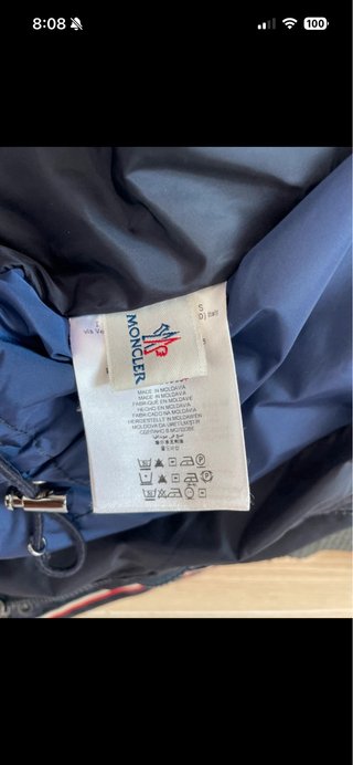 Chaqueta Moncler Azul