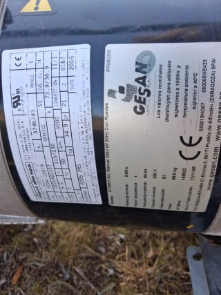 Generador Eléctrico Gesan G 7000 H Honda GX390
