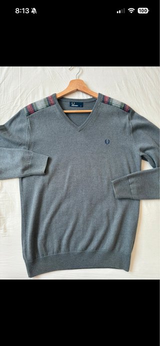 Jersey Fred Perry Gris