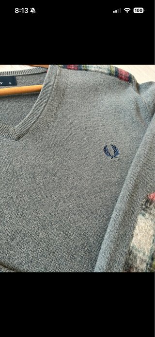 Jersey Fred Perry Gris
