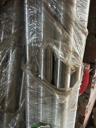 Tubos de acero inoxidable 150-175x80x5 mm