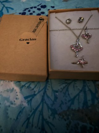 Conjunto Joyas Bailarina Claire's nuevo.