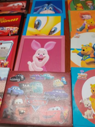 Quadretti Disney Cars e Winnie Pooh