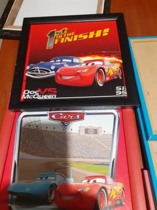 Quadretti Disney Cars e Winnie Pooh