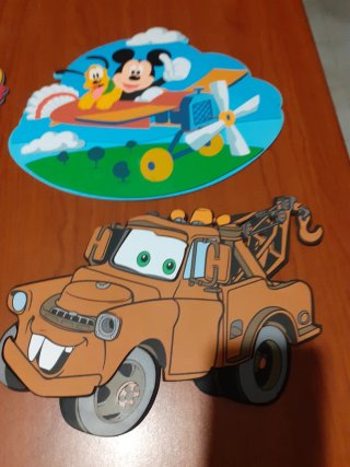 Quadretti Disney Cars e Winnie Pooh