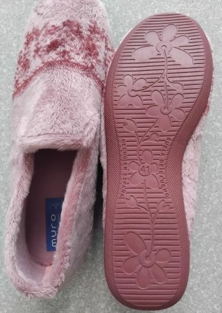 Zapatillas Muro Comfort Mujer Talla 41 Rosas