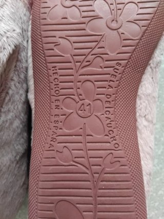 Zapatillas Muro Comfort Mujer Talla 41 Rosas