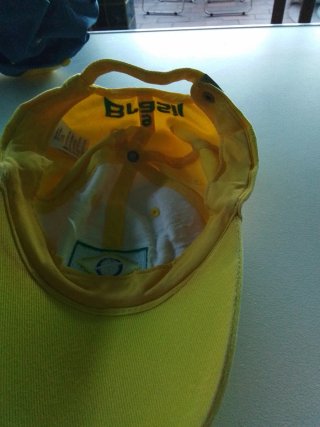 Gorra Adidas Brasil Amarilla