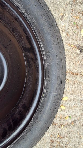 RUEDA REPUESTO 4 TORNILLOS NISSAN