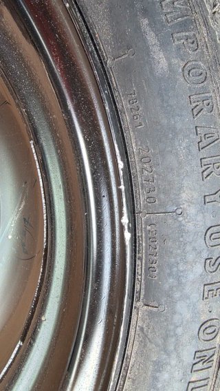 RUEDA REPUESTO 4 TORNILLOS NISSAN