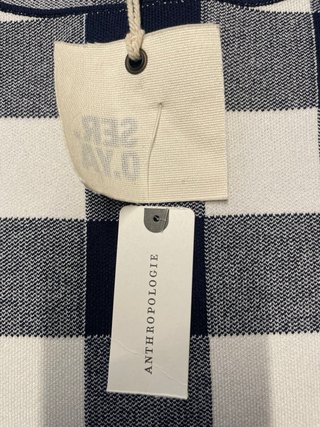 Mono corto cuadros ANTHROPOLOGIE