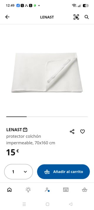 Cama infantil Ikea con barrera , colchón y protect