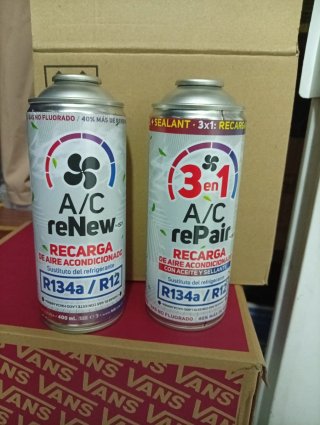 A/C reNew y rePair alternativo alr134a