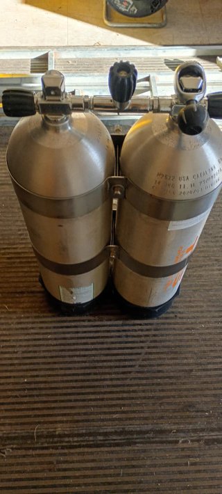 Botella Buceo Aluminio 11L Submarinismo