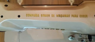 Base Máquina Coser Singer Antigua Metal