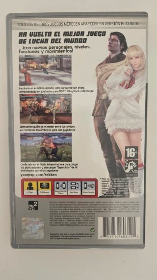 Tekken Dark Resurrection PSP UMD