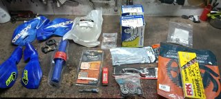 Yamaha YZ 85 Motocross Azul/Blanco
