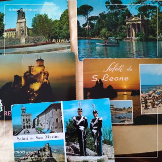 5 cartoline storiche Italia