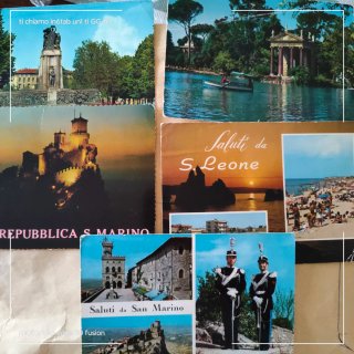 5 cartoline storiche Italia