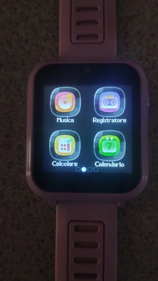 Orologio digitale bambina rosa