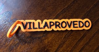 Llavero personalizado Villaprovedo