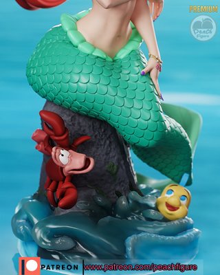 Figura Ariel Resina 20cm