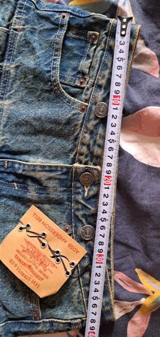 Falda vaquera Levi's plisada
