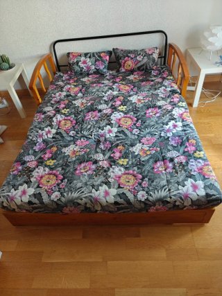 Sofá cama madera maciza