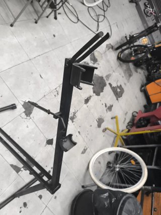Caballete para bicicleta de carretera