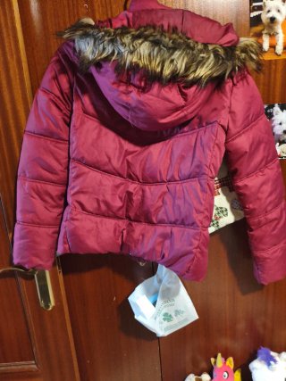 Plumas Invierno Burdeos Talla xs