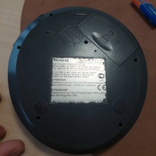 Reproductor CD Negro