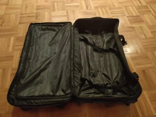 Trolley Bolsa viaje , Hunter 70L Negro Nuevo